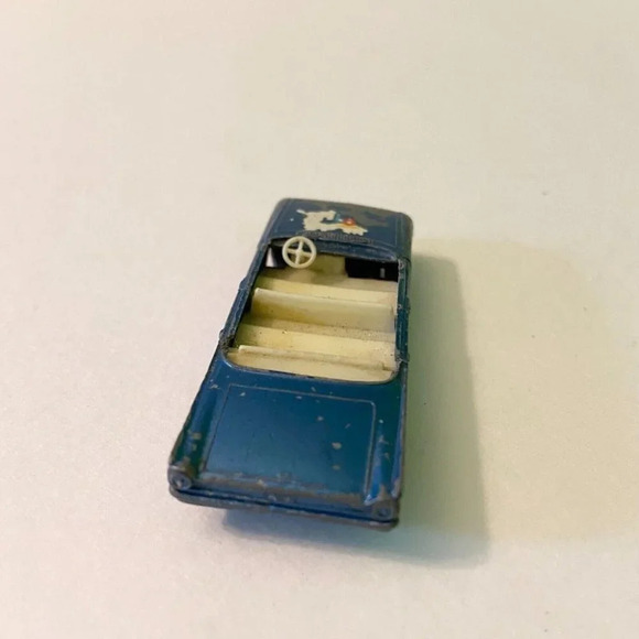 Vintage Lesney Ford Fairline Police Car and Pontiac Convertible  Diecast Toys - Picture 11 of 12